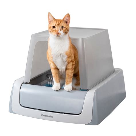 electric litter box walmart|litter box with lid Walmart.